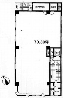 銀座大塚ビルB1F 間取り図