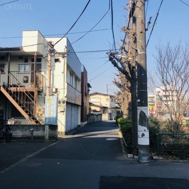 新蒲田18ビル 前面道路