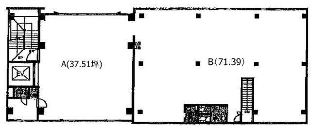 田中ビルAB 間取り図