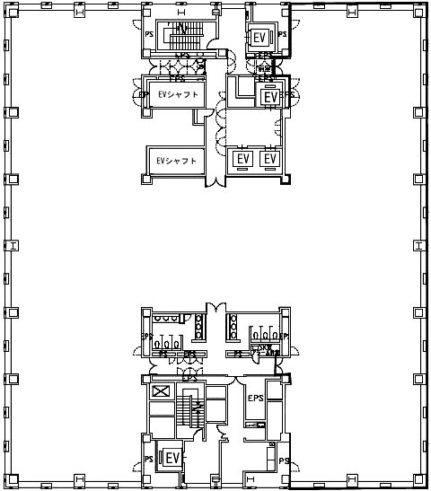 浜離宮パークサイドプレイス16F 間取り図