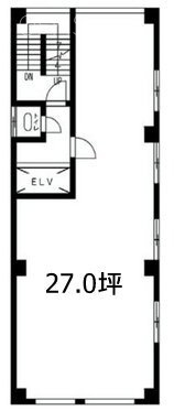 森田ビル1F 間取り図