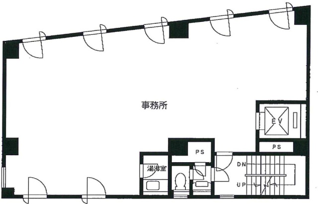 ヴェスタビル3F 間取り図