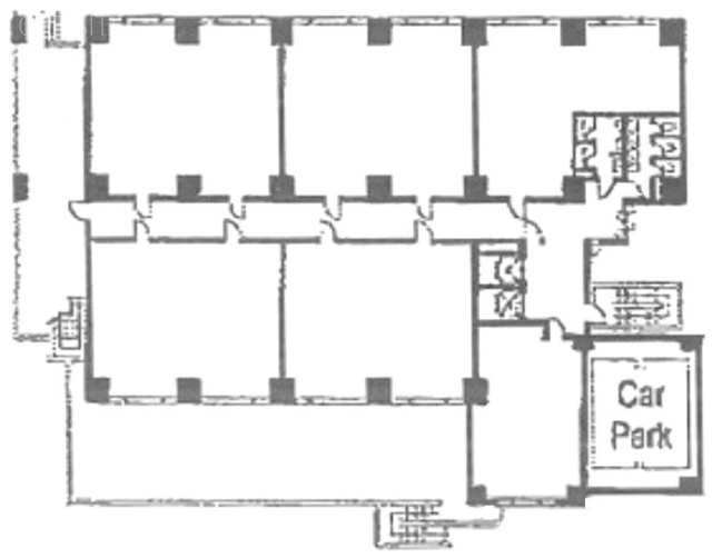 スナン117ビル2F 間取り図