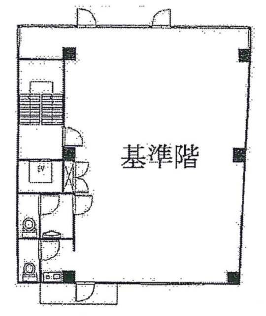 本郷アサヒビル1F 間取り図