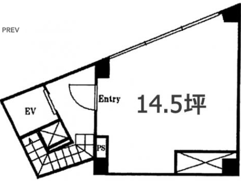 麗雲ビル1F 間取り図