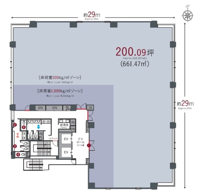 住友不動産麹町ビル4号館2F 間取り図