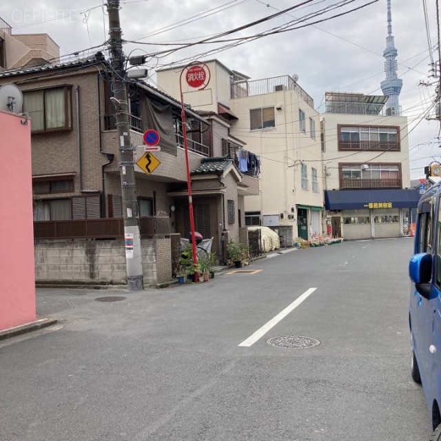 第2ニュー長嶋マンション ビル前面道路