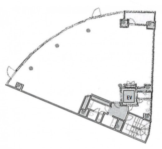 銀座富士屋ビル9F 間取り図