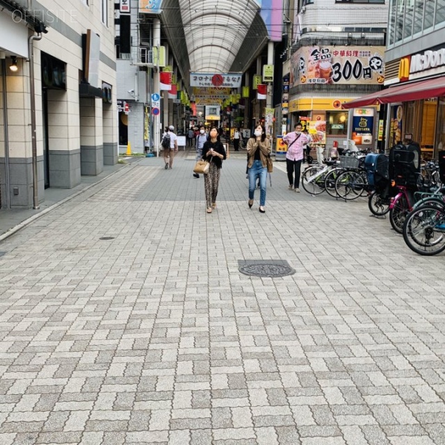 ささのビル ビル前面道路