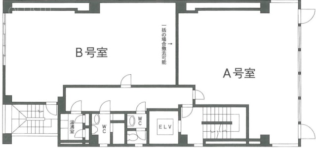 アライビル4F 間取り図