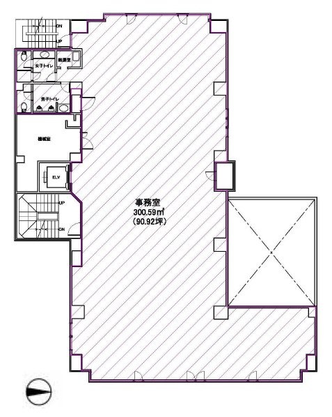 D’s VARIE秋葉原ビル8F 間取り図