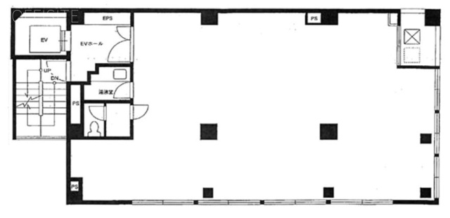 長野ビル5F 間取り図