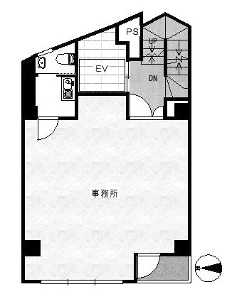 リックビル3F 間取り図