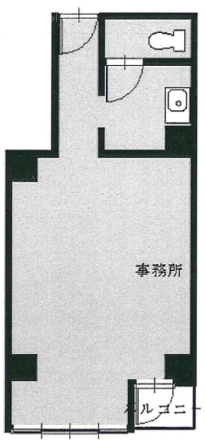 グローリア渋谷ビル601 間取り図