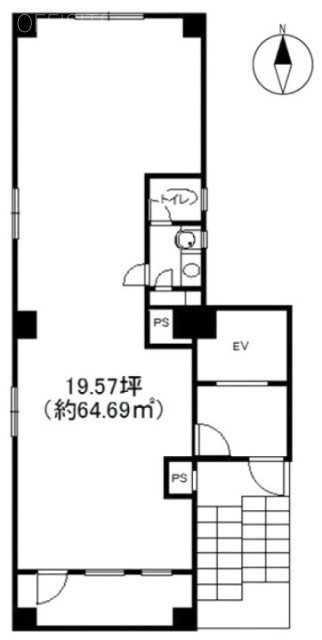 扶桑ビル4F 間取り図