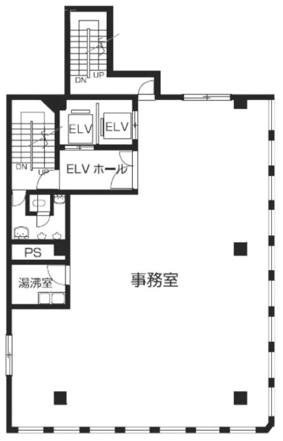 ヨコカワビル4F 間取り図