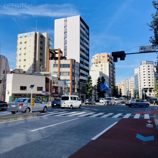 オザワビル 前面道路 江戸通り