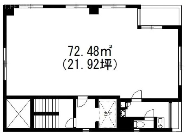 青柳ビル3F 間取り図