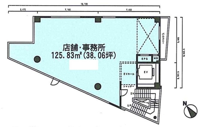 Naias神宮前3F 間取り図