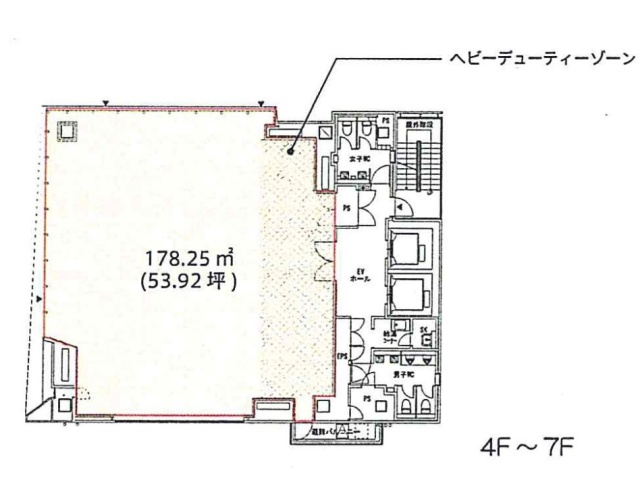 AーRISE神田2F 間取り図