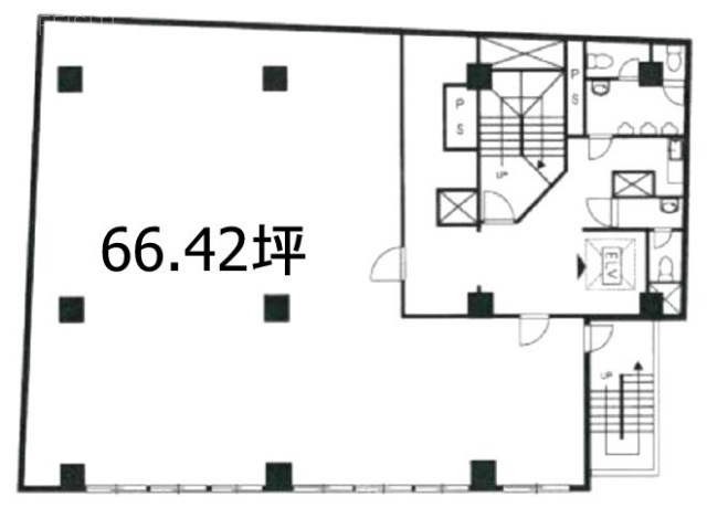 合同ビル603 間取り図