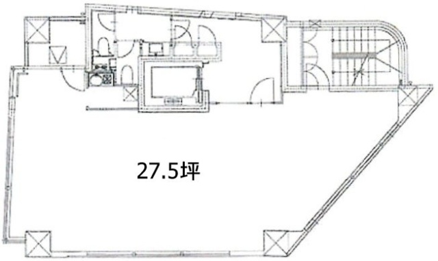 B CITY TOWER AZABU TOKYO9F 間取り図