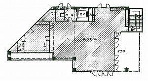 青山MSビルB1F 間取り図