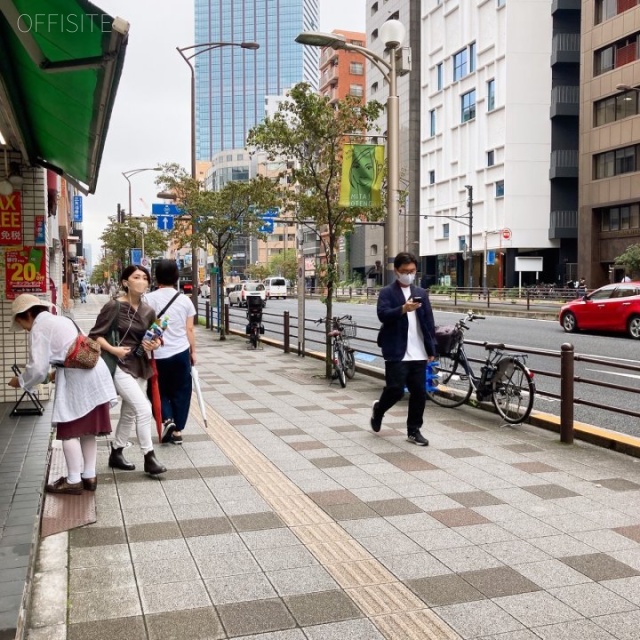 MAビル芝Ⅲ ビル前面道路
