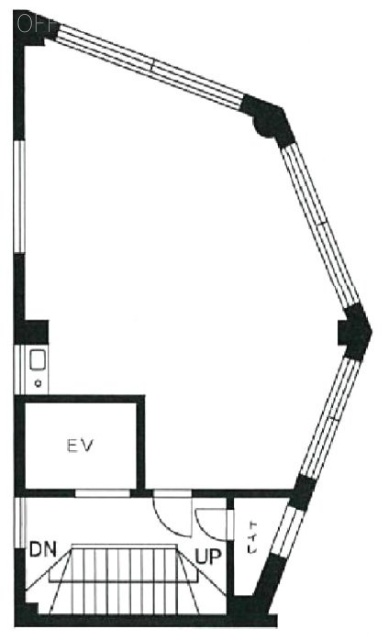 内田ビル3F 間取り図