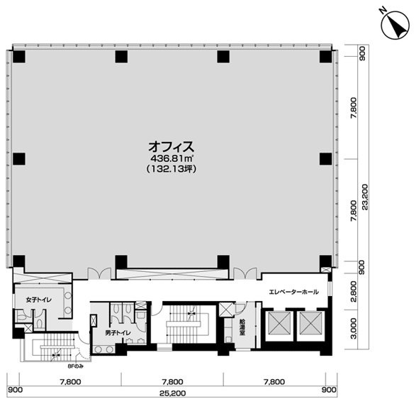 KR GINZAⅡ5F 間取り図