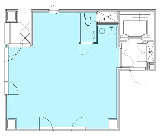 寺沢ビル10F 間取り図