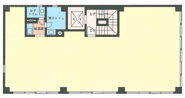 三建室町ビル1F 間取り図