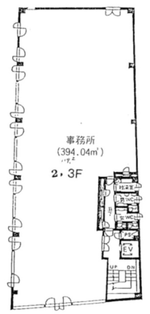 第5三池ビル1F 間取り図