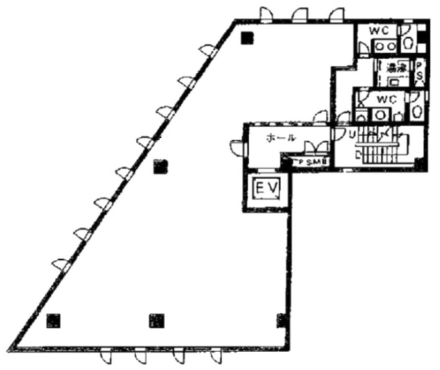 AKASAKA SUGAIビルB 間取り図