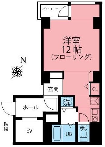 白金台ドルチェ601 間取り図