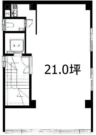 永田ビル3F 間取り図