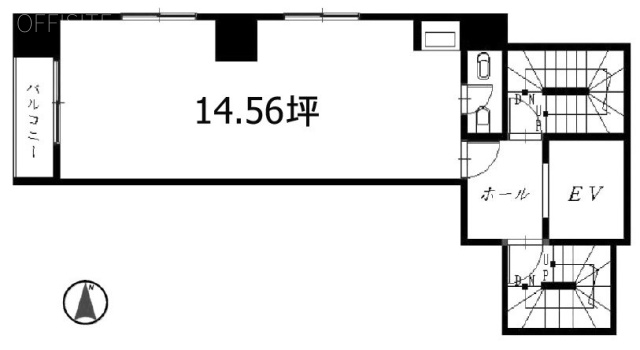 シャルム803F 間取り図