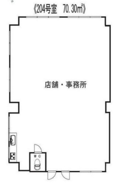 正ビル204 間取り図