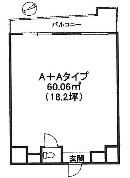 千駄ヶ谷ホリタン102 間取り図