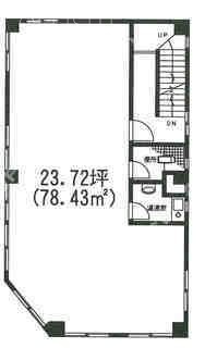 東宝観光ビル4F 間取り図