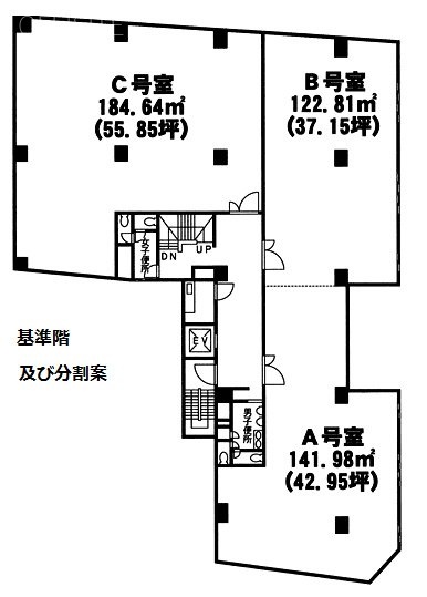 廣池ビルディング3F 間取り図