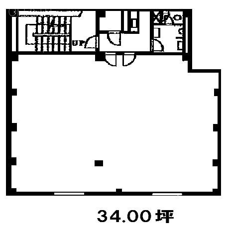 浜町朝日ビルⅤ2F 間取り図