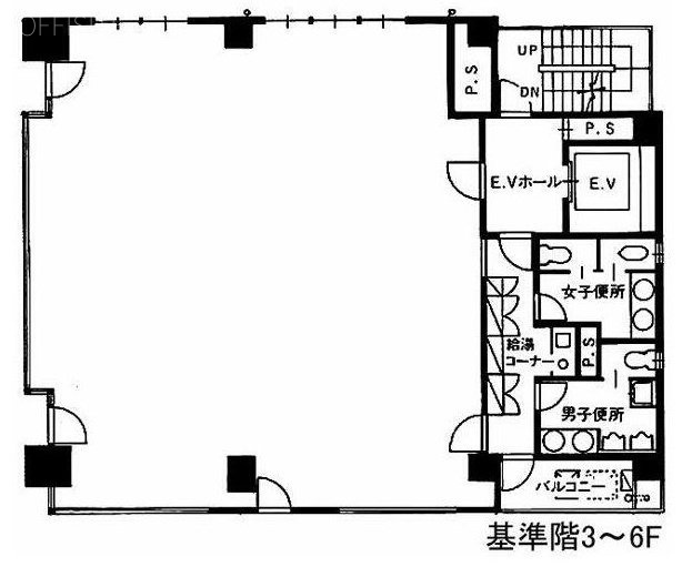 ユニティ池袋7F 間取り図