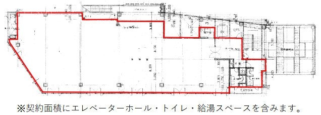 並木橋ビル5F 間取り図