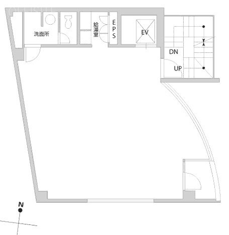 タートル原宿ビル4F 間取り図