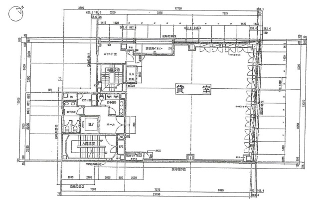 銀座5丁目中央ビル3F 間取り図