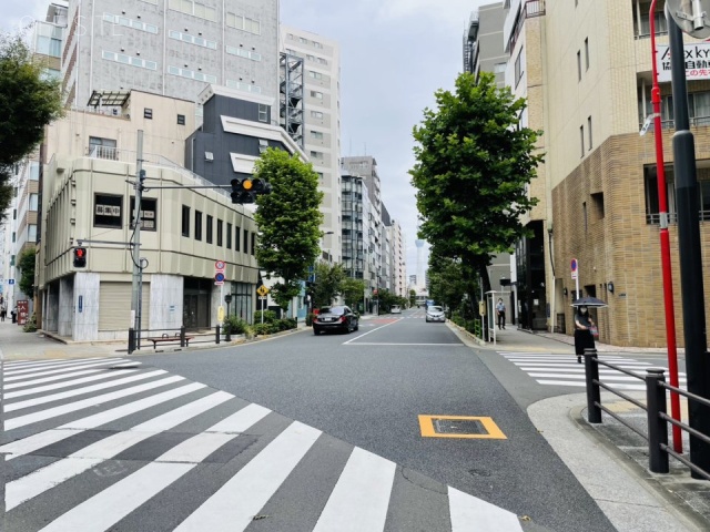 東日本橋スタービル　前面道路