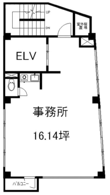 TYビル2F 間取り図