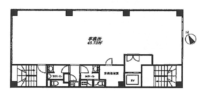 GEエジソン大森ビル3F 間取り図