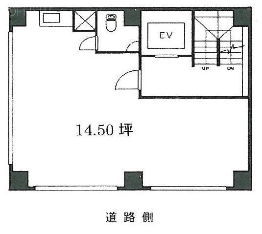 小網町深山ビル5F 間取り図